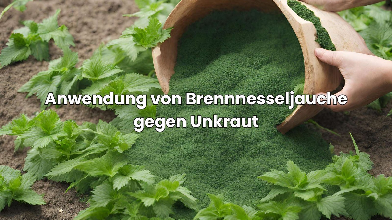 Brennnesseljauche Geheimwaffe gegen hartnäckiges Unkraut