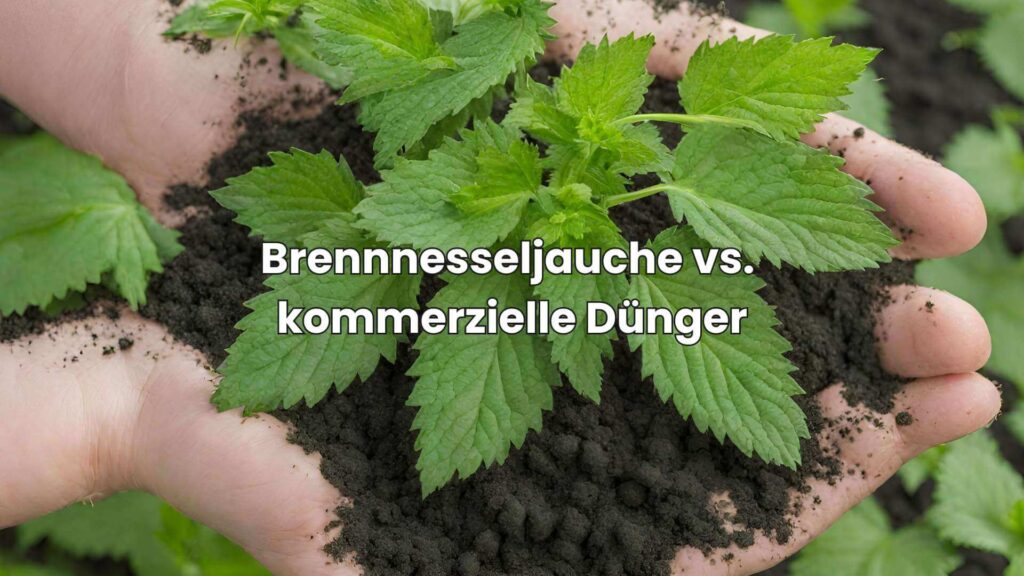 Vergleich - Brennnesseljauche vs. kommerzielle Dünger