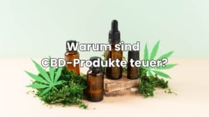 Warum sind CBD-Produkte so teuer