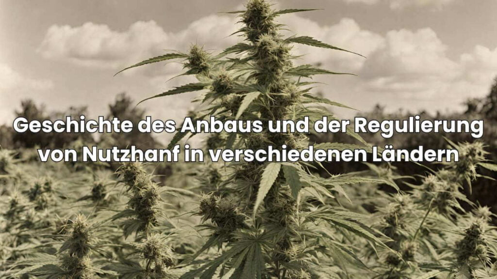 Nutzhanf-Geschichte - Geschichte des Anbaus und der Regulierung von Nutzhanf in verschiedenen Ländern