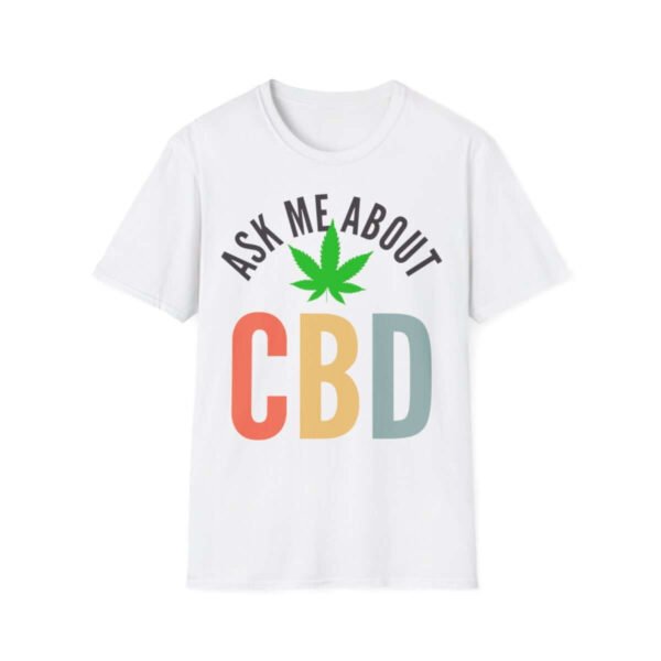 Ask Me About CBD Hanf-Shirt günstig kaufen