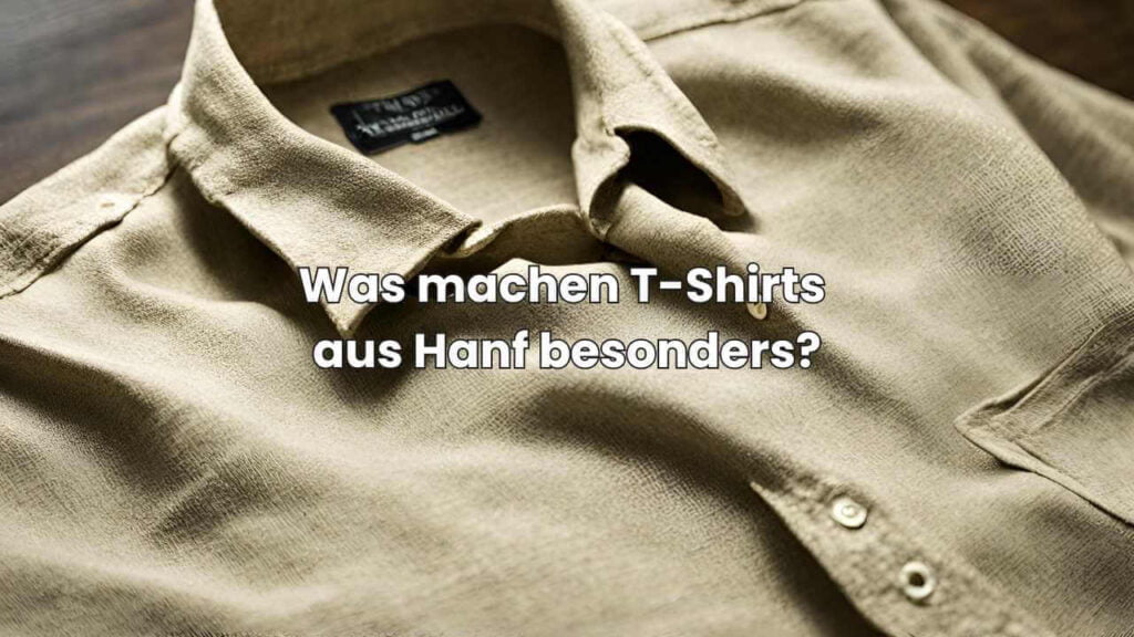 Was machen T-Shirts aus Hanf besonders