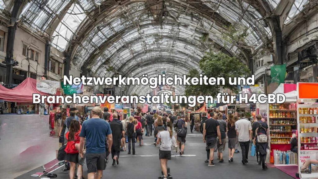 Netzwerkmöglichkeiten und Branchenveranstaltungen für H4CBD